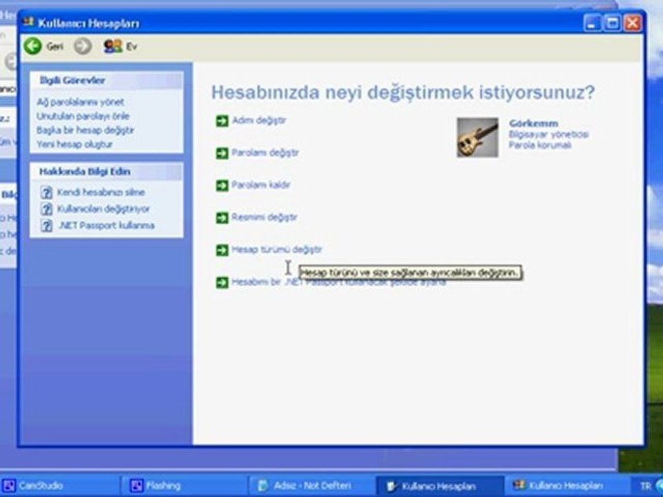 Pc şifre değiştirme videos