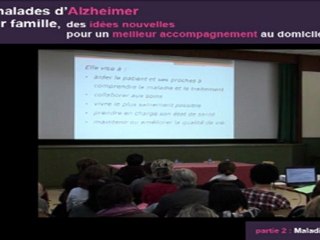 Les Malades d’ALZHEIMER et leur famille (partie 2)