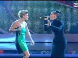 (1) 1722012 Alessandra duetta con Emma a Sanremo -Non è l'inferno