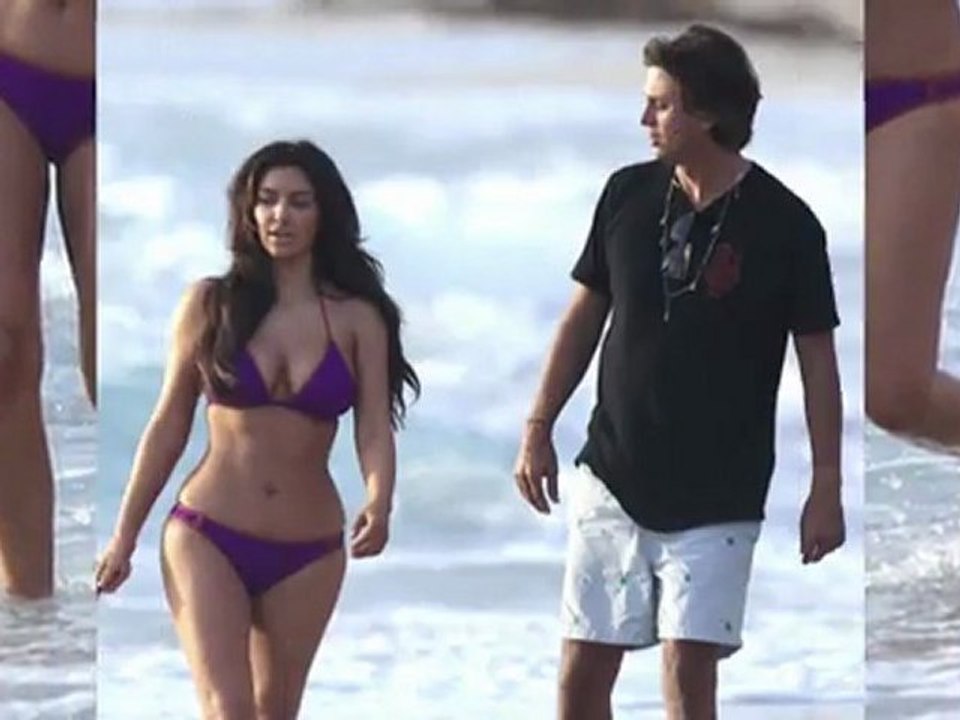Kim Kardashian im Bikini