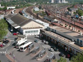 Quartier centre gare de Melun