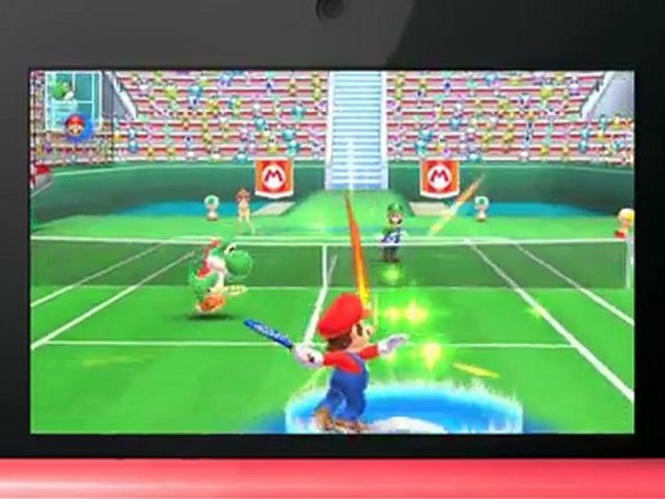Nintendo 3DS - Mario Tennis Open Teaser Trailer