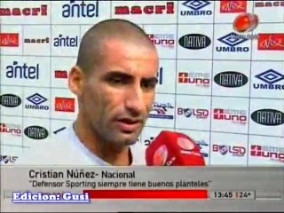 Nacional volvio a los entrenamientos