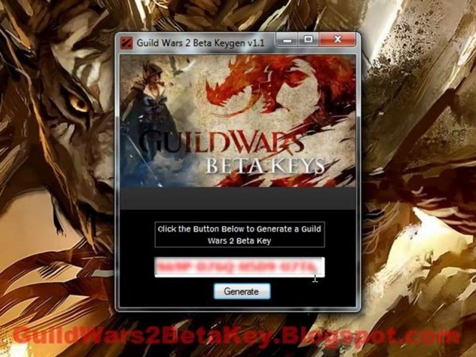 Guild Wars 2 Beta Keys (Download) 2012