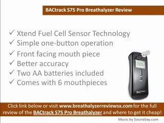 BACtrack S75 Pro Breathalyzer Review