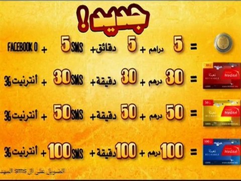 Promotion double SMS MJ Mix - Méditel-