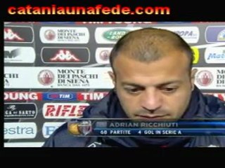 Ricchiuti nel prepartita sky