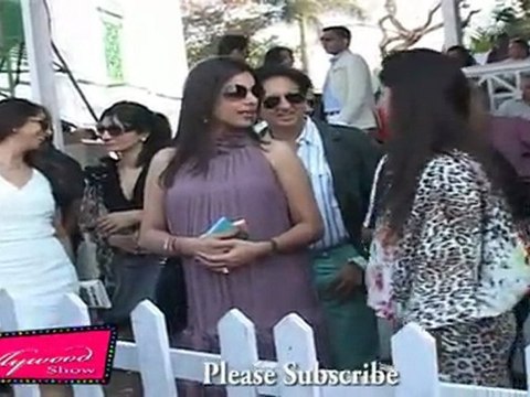 Hot Singer Shibani Kashyap Strikes Poses At RWITC Mahalaxmi Race Course