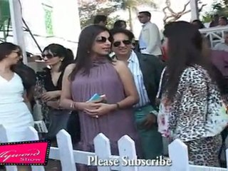 Hot Singer Shibani Kashyap Strikes Poses At RWITC Mahalaxmi Race Course