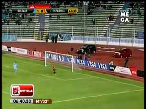 U. Española derrotó 3-1 Bolívar en La Paz y suma ilusión en Copa Libertadores