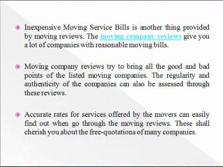 Find the Best Moving Company with Moving Reviews