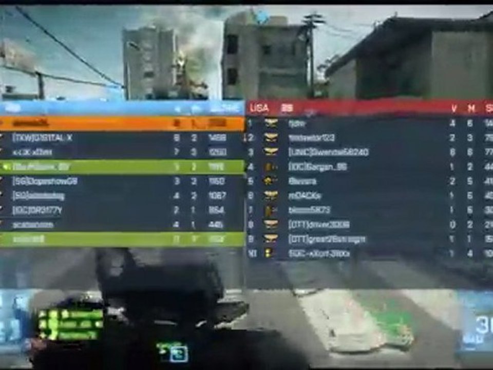 Détente sur Battlefiled 3