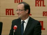 Vidéo : la réaction de François Hollande pendant la chronique de Laurent Gerra