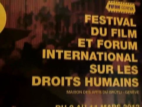 Conférence de presse Festival du Film et Forum International sur les Droits Humains Genève 2012