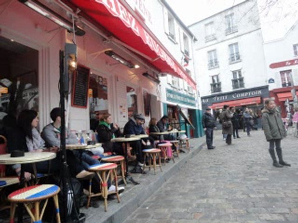 Place du Tertre & Les vignes de Montmartre