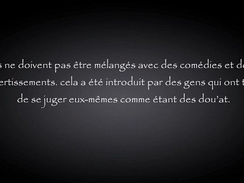 da'wa comédie - cheikh al Fawzan