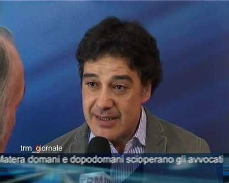 MATERA AVVOCATI IN SCIOPERO 22-2-2012