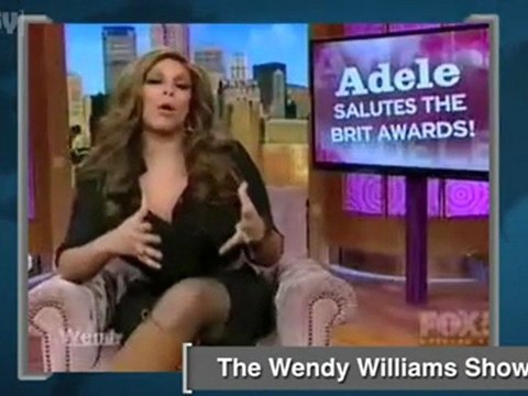 Adele Flips Off 'Suits' at the Brit Awards