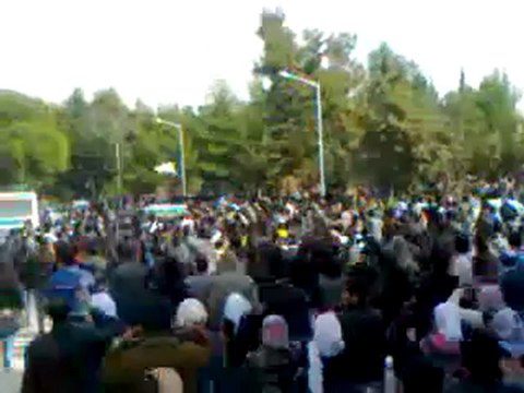 فري برس حلب جامعة حلب مظاهرة الفية حاشدة رائعة كلية الطب22 2 2012