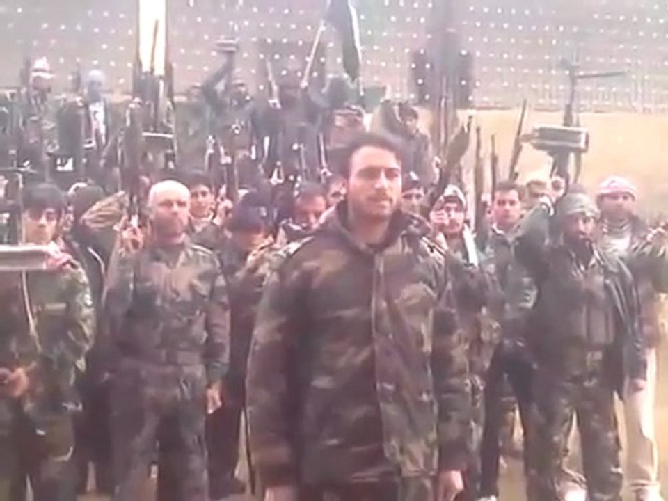 فري برس  تشكيل كتيبة طارق بن زياد التابعة للواء أحرار إدلب22 2 2012