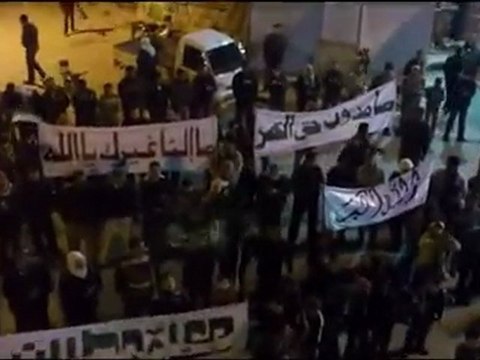 فري برس إدلب مسائية معرة مصرين الأربعاء 22 2 2012