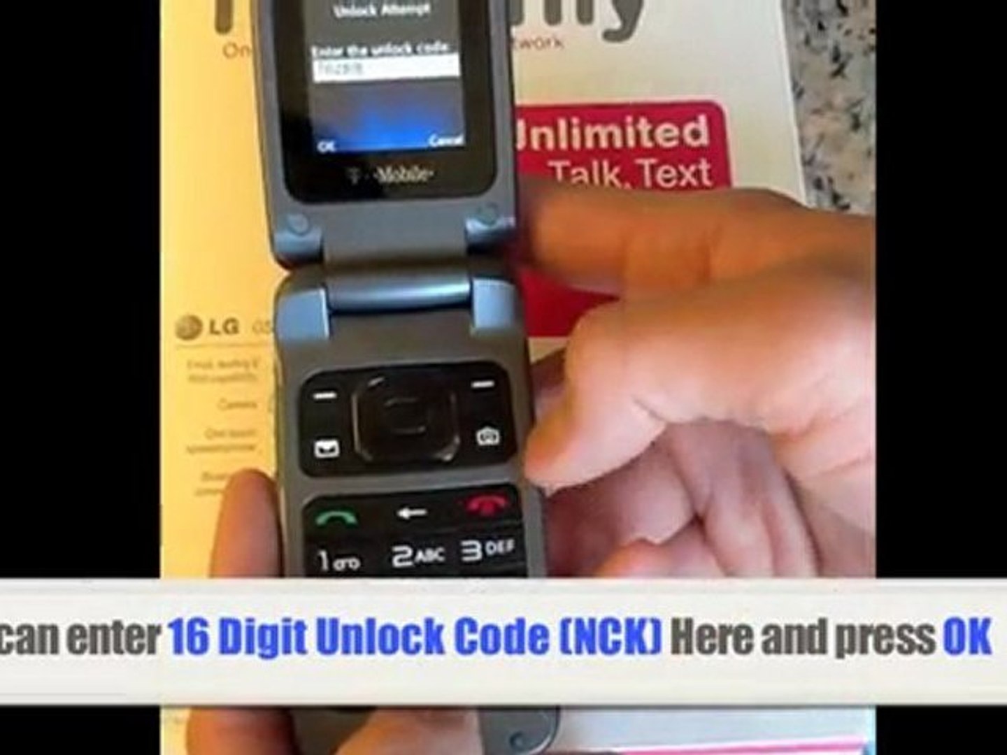 T mobile lg gs170 unlock code free shipping