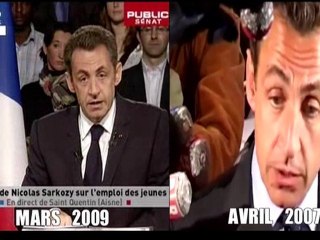 Fin des parachutes dorés : Sarkozy le promet... depuis 2007