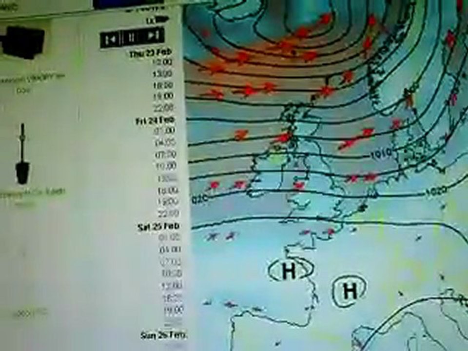 Météo du jeudi  23 février 2012 de Gigi