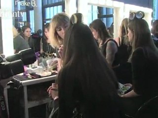 Backstage at Ellus Fall 2012 Fashion Show, SPFW