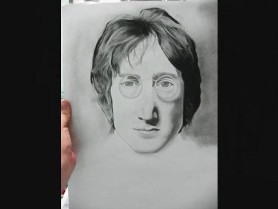 Fases de dibujo: John Lennon