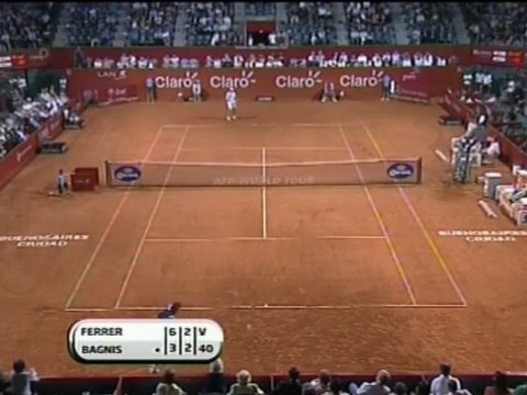 Ferrer facile su Bagnis - Buenos Aires, ottavi
