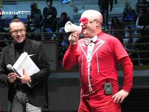 Carnevale di Andria 2012: l'evento finale al Palasport
