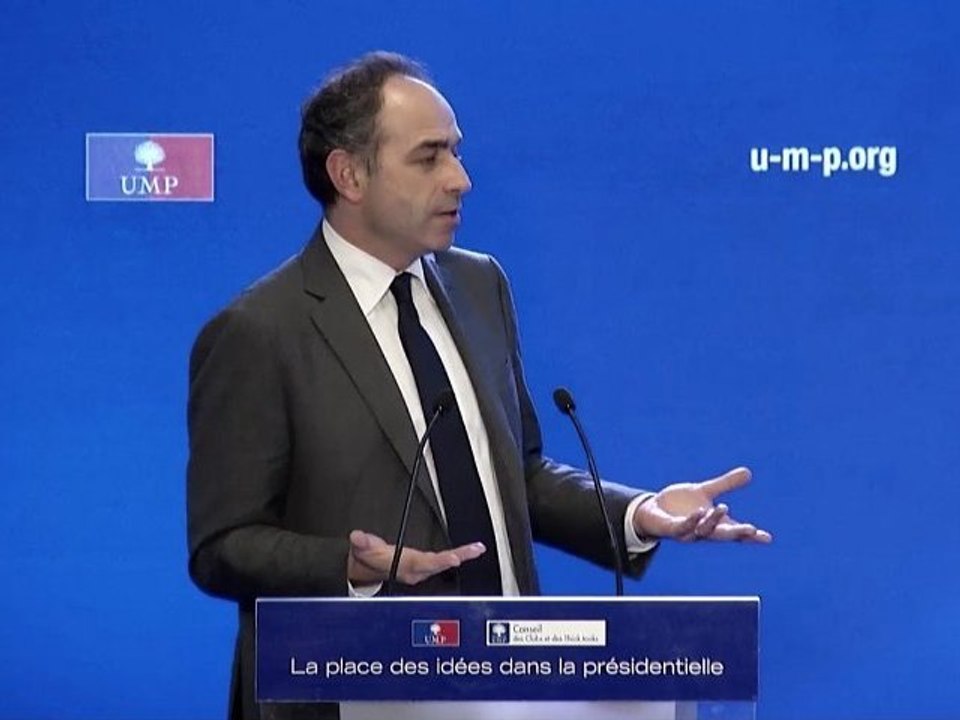 UMP - JF Copé - La place des idées dans la présidentielle