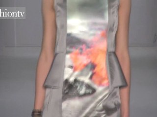 Volcanic Fashion: Gloria Coelho Fall 2012 at SPFW