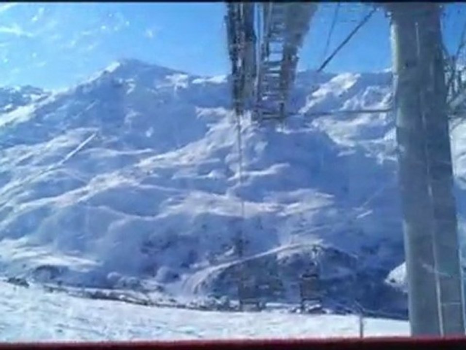 Balade avec le télécabine Roc Des 3 Marches (Menuires)
