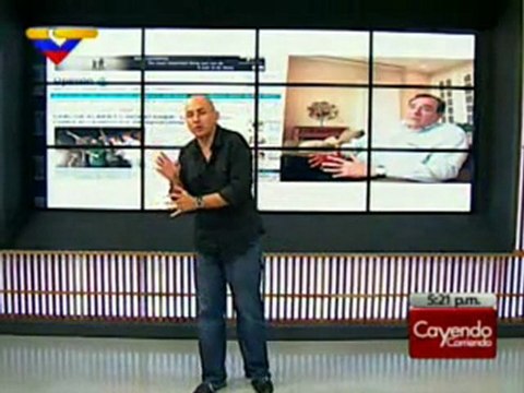 (VIDEO) Cayendo y Corriendo: RadonskI no aterriza / El Plan de rumores / MUD acepta la morgue como sede 22.02.2012 1/2