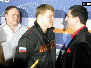 Povetkin - Huck: Face to face & Staredown in Stuttgart