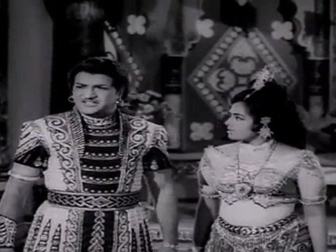 Lakshmi Katakshyam-Conversation Between NTR And KR Vijaya