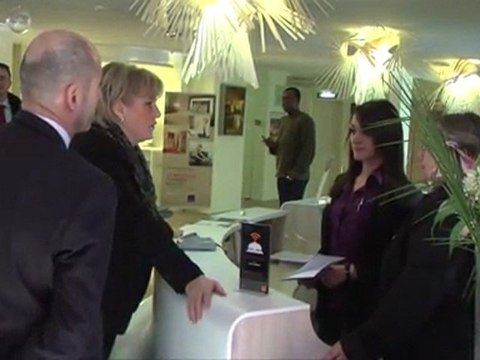 Nadine Morano, Ministre chargée de l’Apprentissage et de la Formation professionnelle en visite dans l’Aude :