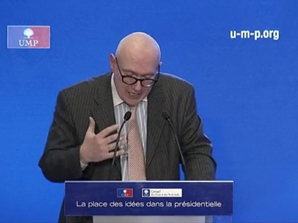 UMP - Frédéric Rouvillois - La place des idées dans la présidentielle