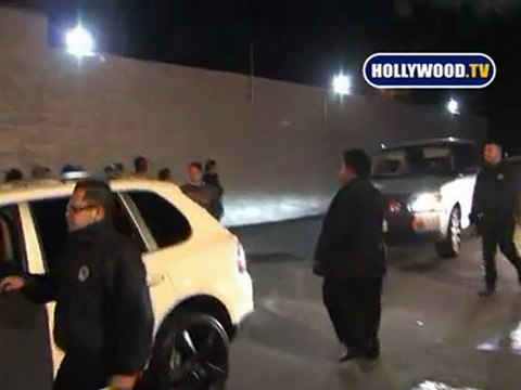 Paris Hilton Leaves Voyeur Nightclub