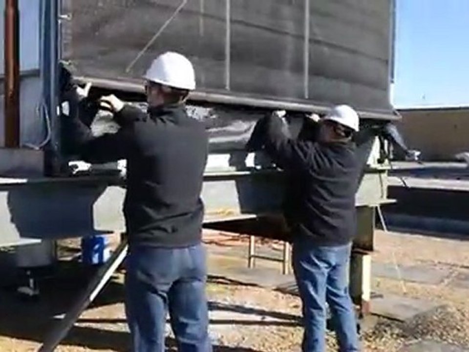 Pulley Mount Air Inlet Filter Screen (Also known as a Cottonwood Filter Screen)