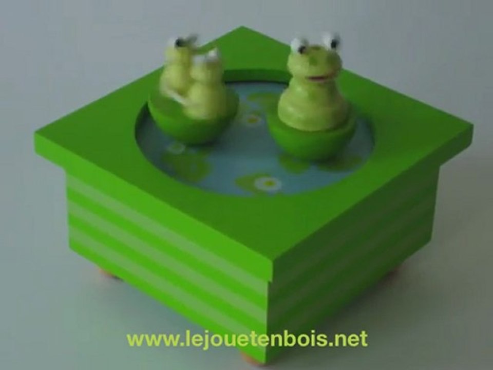 boite à musique "grenouilles"