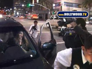 Shannon Elizabeth At Katsuya Restaurant