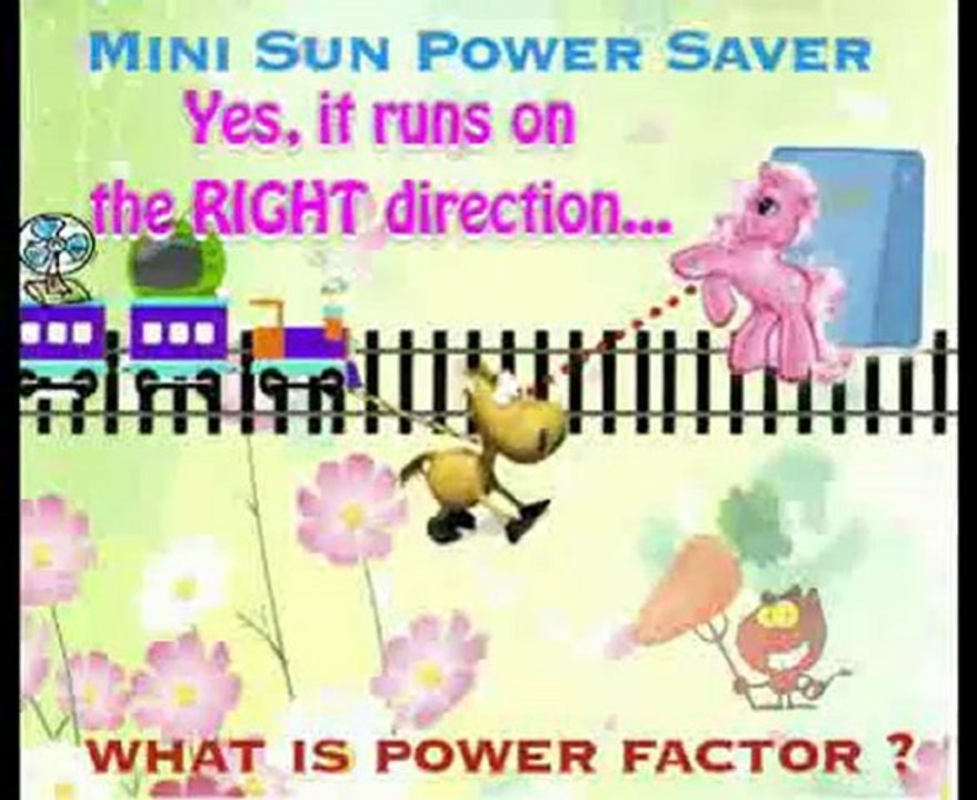 Mini Sun Power Factor Save Electricity Save Energy
