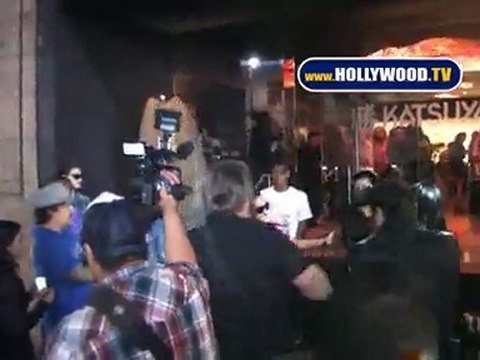 Omarion Hits Katsuya Restaurant In Hollywood