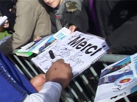 Ecosse – France : Les dédicaces