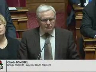 Claude Domeizel QAG du 23 février 2012 sur le démentelement de l'école publique