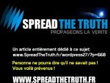 Spread the Truth - Grippe A La Loi Martiale sera appliquée en France en cas de pandémie