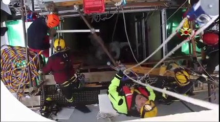 Isola del Giglio - Costa Concordia - Recupero dispersi (22.02.12)